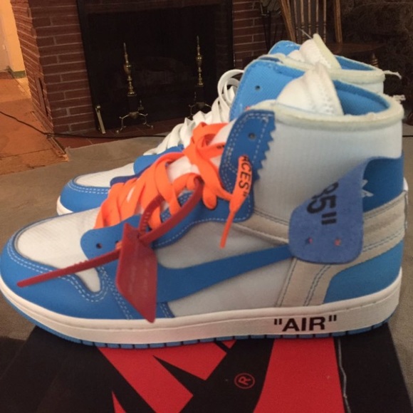 off white jordan 1 orange